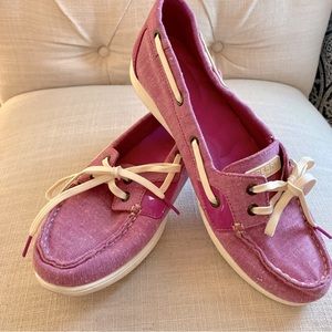 Sperry Pink Casual Loafers